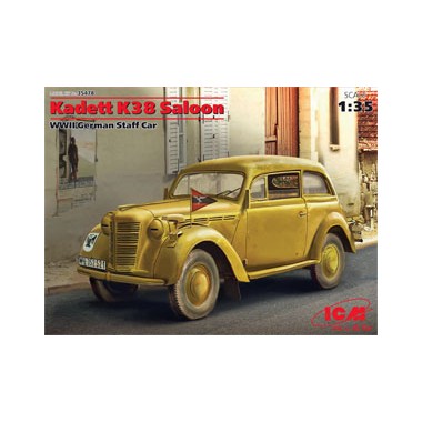 Maquette Kadett K38 Saloon, WWII German Staff Car 	