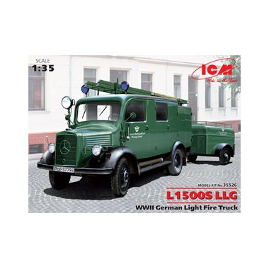 Maquette Mercedes LLG WWII German Light Fire Truck