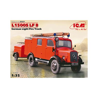 Maquette German Light Fire Truck L1500S LF 8, 2ème GM