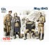 Figurines maquettes Mai 1945 - Troupes soviétiques au repos, 2ème GM