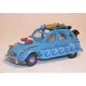 Miniature Citroen 2CV amphibie Gauloises