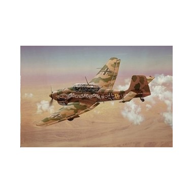 Maquette Junkers Ju-87 B2/R2 Stuka, 2ème GM