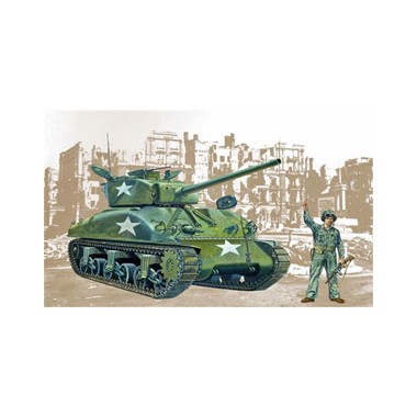 Maquette M4A1 Sherman, 2ème GM 