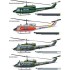 Maquette Bell AB-212 UH-1N, Epoque moderne