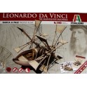 Maquette Bateau à aubes de Leonard de Vinci