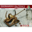 Maquette Catapulte, de Leonard de Vinci