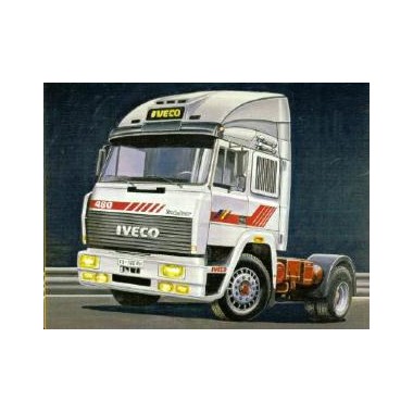 NEW RAY 1:43 CAMION MERCEDES BENZ + REMORQUE DENTRESSANGLE