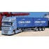 Maquette Daf XF-105 porte-containers CMA-CGM