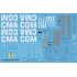 Maquette Daf XF-105 porte-containers CMA-CGM