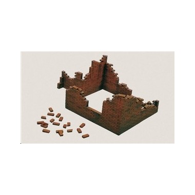 Maquette mur en briques, 2ème GM