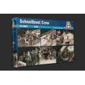 Figurines maquettes Equipage Schnellboot, 2ème GM
