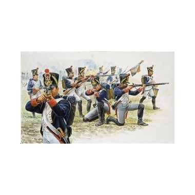 Figurines maquettes Infanterie française, 1er Empire