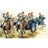 Figurines maquettes Cavalerie lourde française, 1er Empire