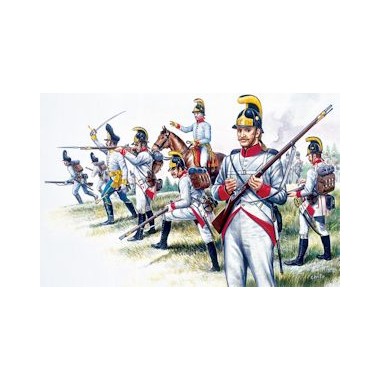 Figurines maquettes Infanterie autrichienne, 1er Empire
