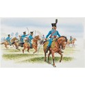 Figurines maquettes Hussards français, 1er Empire 1805/1815