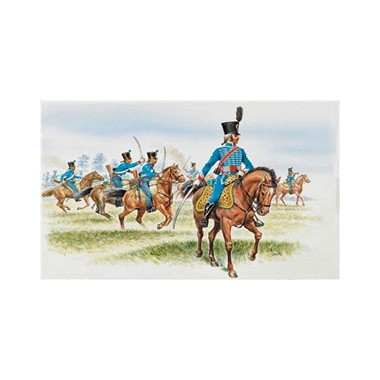 Figurines maquettes Hussards français, 1er Empire 1805/1815