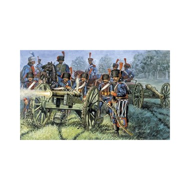 Figurines maquettes Artillerie de la Garde Française, 1er Empire