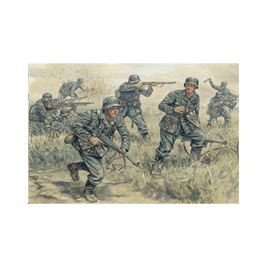 Figurines maquettes Infanterie allemande, 2ème GM