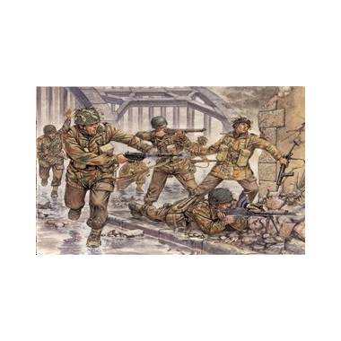 Figurines Parachutistes britanniques "Red Devils", 2ème GM