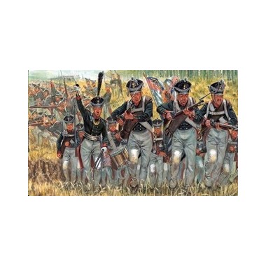Figurines maquettes Infanterie russe, 1er Empire