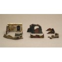 Maquette murs et ruines, 2ème GM
