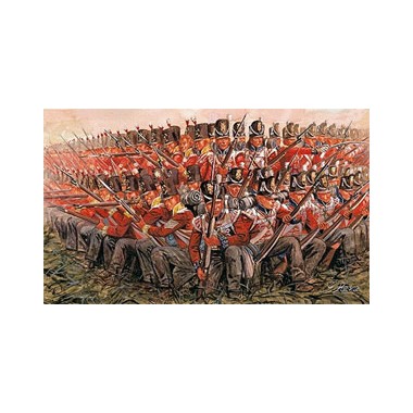 Figurines maquettes Infanterie britannique, 1815