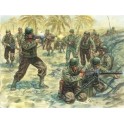 Figurines maquettes Infanterie U.S., 2ème GM