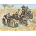 Figurines maquettes Motos allemandes, 2ème GM