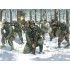 Figurines maquettes Infanterie U.S. en uniforme d'hiver, 2ème GM