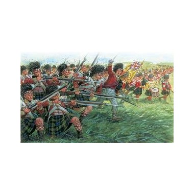 Figurines maquettes Infanterie écossaise, 1er Empire