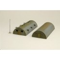 Maquette baraquement militaire US