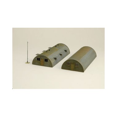 Maquette baraquement militaire US