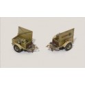 Maquette Remorques à munitions SD 51 allemandes, 2ème GM