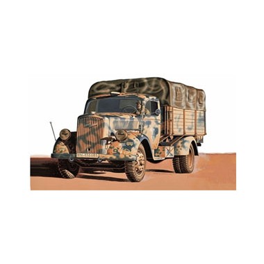 Camion Militaire Opel Blitz Torpedo Avec Remorque HO 1/87 Gollwitzer - Occasion Excellent état