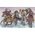 Figurines maquettes Cavaliers mongols
