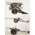 Maquette PAK35+ PAK 40+ Flak 38 allemands, 2ème GM