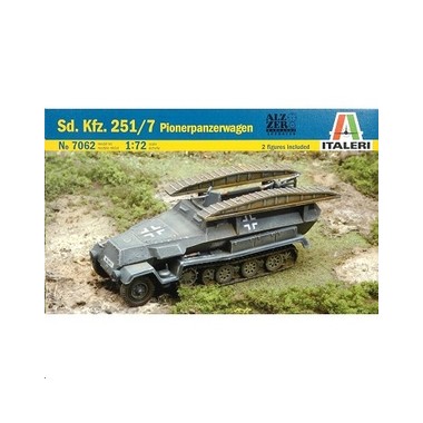 Maquette Sd.Kfz.251/7 Pionierpanzerwagen, 2ème GM