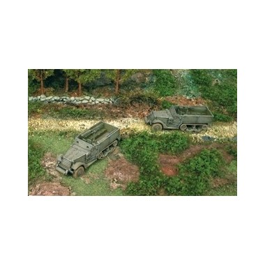 Maquette M3A1 Half Track, 2ème GM