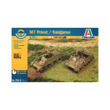 Maquette M7 Priest 105mm HMC, 2ème GM