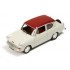 Miniature Ford Anglia 105E Sportsman Blanche/Rouge