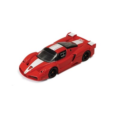 Miniature Ferrari FXX Rouge/Bandes blanches 2005