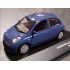 Miniature Nissan Micra Facelift bleue 2007