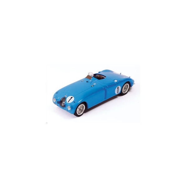 Modèle Réduit 1/43 - Jaguar D-Type - Vainqueur Des 24 Heures Du Mans 1957 - Bleu Foncé