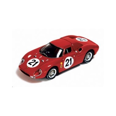 Miniature Ferrari 250LM Rindt 21 Vainqueur Le Mans 1965