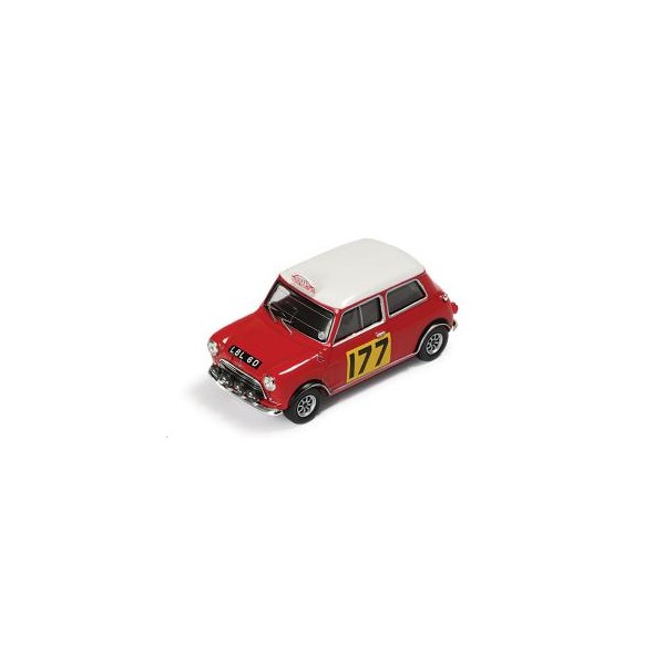 Miniature BMC Mini Cooper S #177 – Rallye Monte Carlo 1967 – Skid 1/43 (2368/3000)