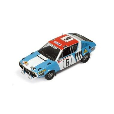 Miniature Renault 17 Gordini Therier 6 Maroc 1974 Miniature Renault 17 Gordini Therier 6 Maroc 1974