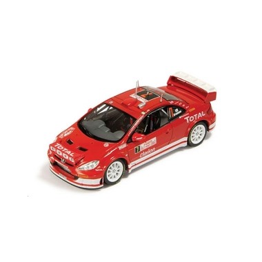 Miniature Peugeot 307 WRC Gronholm 7 Monte Carlo 2005