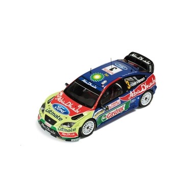 Miniature Ford Focus RS WRC Hirvonen 3 Monte Carlo 2008