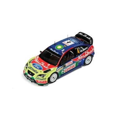 Miniature Ford Focus RS 07 WRC Latvala 4 Monte Carlo 2008