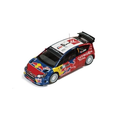 Miniature Citroen C4 WRC "Red Bull" Loeb 3 Argentine 2008